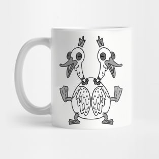 A Cavalcade of Duck (version 4) Mug